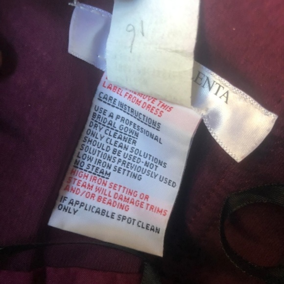 Alvina Valenta strapless bridesmaid/cocktail dress - Picture 8 of 8